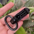 Miniatyrbilde 8 av 8: RSA Stroppspenne GBB Spenne SVART Black