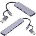 Miniatyrbilde 8 av 8: USB C Hub USB 3.0 Type-C splitter 5 IN 2 5 IN 2 5 in 2