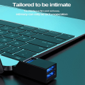 Pikkukuva 9 / 10: USB -keskitin Type-C-jakaja USB keskitin MUSTA USB KESTITIN MUSTA USB HUB Black