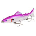 Miniatyrbillede 1 af 10: Multi Section Fiskelokke Minnow Bait 1 1 1