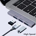Pikkukuva 9 / 10: USB keskitin Type-C Jakaja TYYPPI-C KESKITTIMET TYYPPI-C HUB Type-C HUB