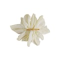 Miniatyrbillede 3 af 10: Chiffon Blomster Hår Clip Hestehale Clip BEIGE Beige