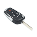 Miniatyrbillede 9 af 10: Fjernbetjent nøgleskal Bilnøglekasse 4 KNAPPER 4 KNAPPER 4 Buttons