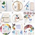 Pikkukuva 2 / 10: Punch Needle Tool Kit -kirjontaompeleet 3 3 3