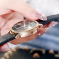 Miniatyrbilde 4 av 10: Dameklokke Quartz Armbåndsur BRUN Brown
