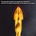Miniatyrbilde 10 av 10: Drill Bits Triangle Bit 8MMLONG STIL LANG STIL 8mmlong style
