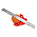 Miniatyrbillede 8 af 10: Træbearbejdning Scribe Tool Center Finder XY lineal