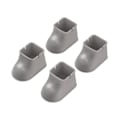 Pikkukuva 1 / 10: 4 kpl/ set Tuolin cover Tuolin jalkatyyny GREY SQUARE SQUARE Gray Square-Square