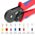 Miniatyrbillede 8 af 10: 1200 STK Ferrule Crimp Tool Set Crimptang End Cord Lug