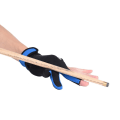 Miniatyrbilde 4 av 10: 2 stk (1 par) Biljardhansker Snookerhansker BLÅ M blue M