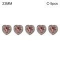 Pikkukuva 1 / 10: 5 kpl Sydämenmuotoiset napit Paidan napit 23MMC-5KPL C-5KPL 23MMC-5pcs