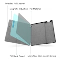 Miniatyrbillede 10 af 10: Smart Cover 7 tommer E-bogslæser Folio-etui SORT Black