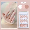 Miniatyrbillede 9 af 10: 24 stk. False Nails Short Square WM-21 WM-21 WM-21