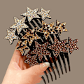 Miniatyrbillede 10 af 10: Rhinestone Hair Comb Broken Hair Comb FARVE 1 FARVE 1 Color 1