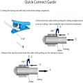 Miniatyrbild 10 av 10: 6 st vattenrenare Adapter Variabel diameter genom intern 6 pcs