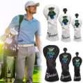 Miniatyrbild 3 av 9: Golf Club Head Covers Golf Wood Cover SVART HYBRID COVER HYBRID Black Hybrid Cover-Hybrid Cover
