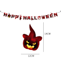 Pikkukuva 1 / 10: 2kpl Halloween-banneri taustakoristeriipus STYLE 7 STYLE 7 Style 7