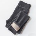 Pikkukuva 5 / 10: Fleecevuoratut leggingsit Talvileggingsit MUSTA L Black L