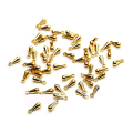 Miniatyrbillede 7 af 10: 50 stk Mini vedhæng Spænde Vanddråbe Pendel KC GOLD KC GOLD KC Gold