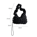 Miniatyrbillede 2 af 10: Cloud Bag Plissépose KAFFE Coffee