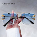 Pikkukuva 1 / 10: Reunuksettomat aurinkolasit Cheetah Decor aurinkolasit GRADIENT BLUE Gradient Blue