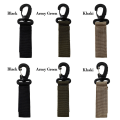 Miniatyrbild 2 av 10: 4 st Webbing ryggsäcksrem Quickdraw Karbinhake KHAKI STYLE 1 Khaki Style 1-Style 1