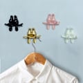 Miniatyrbilde 4 av 9: Dyrevegghenger frakkkrok GULL STYLE C STYLE C Gold Style C-Style C