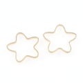 Miniatyrbillede 4 af 4: 40 stk Star Bead Linking Ringe Hule kronbladsblomstrammer
