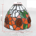 Miniatyrbillede 2 af 10: Lampeskærm af glas 3 3 3