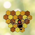 Pikkukuva 4 / 8: Honeycomb riippuva koriste sarjakuva Bee 5 5 5
