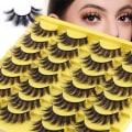 Miniatyrbillede 9 af 10: Falske øjenvipper Faux Mink Lashes MY14-17 MY14-17 MY14-17