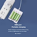 Miniatyrbillede 8 af 8: AA / AAA Batterilader Opladningsværktøjer USB Batterilader