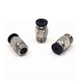 Miniatyrbild 6 av 8: 10PCS PC4-M10 pneumatisk anslutning hane rak PTFE rörtryck
