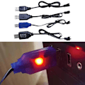 Miniatyrbillede 7 af 10: 5 stk Ladekabel Sm Interface Kabel Oplader 4,8V SM 4.8V SM connector