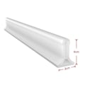 Miniatyrbilde 7 av 9: 100cm Vannsikringslist Dusjvannsperre HVIT White