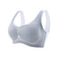 Miniatyrbilde 1 av 10: Ice Silk Lifting Bra Ion Lymfvitet Avgiftning Shaping Grey M
