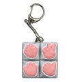 Miniatyrbilde 1 av 8: Keyboard Clicker med LED-lys Tastatur Fidget Toys C-WITHT C-witht LED light