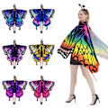 Miniatyrbillede 7 af 10: Butterfly Wings Sjal Butterfly Tørklæde 4 4 4