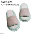 Miniatyrbild 1 av 10: Mikrofibermopp Slipper Mopping Skor KHAKI L khaki L