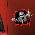 Pikkukuva 6 / 10: 3D Skeleton Skull Autotarrat Auton korin naarmut Tarrat A A A