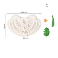Miniatyrbilde 1 av 10: Furublad Silikonform Fondantkakeform C C C