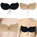 Miniatyrbillede 5 af 7: Invisible BH Nude BH SORT C Black C
