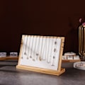 Miniatyrbillede 8 af 9: Halskæder Staffeli Smykker Collection Rack GRÅ grey