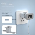 Pikkukuva 7 / 10: 2-pakkaus laturin suojajohdon case power Gray Pink 2 Pack-2 Pack