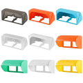 Miniatyrbild 6 av 10: Strömbrytare Cover Sockel Vattentät låda BLÅ TRECKBAR blue stretchable-stretchable