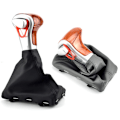 Miniatyrbillede 7 af 10: Gearskifteknap Gearstang SORT SORT Black