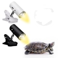 Miniatyrbillede 8 af 10: Varme Krybdyr Lampe Holder Pære Dæksel SORT EU STIK EU STIK black EU Plug-EU Plug