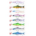 Pikkukuva 9 / 10: Multi Section -kalastusuhe Minnow Bait 2 2 2