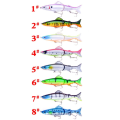 Pikkukuva 9 / 10: Multi Section -kalastusuhe Minnow Bait 8 8 8
