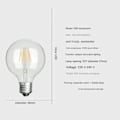 Miniatyrbillede 8 af 10: Vintage Retro Bulb Filament 4W-A60 4W-A60 4W-A60